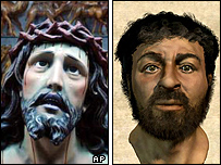 Иисус, статуя и реконструкция